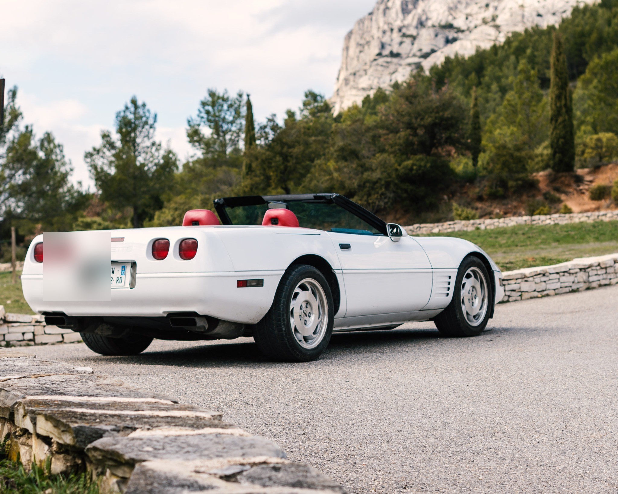 Corvette Cabriolet C4 LT1 vue arrière